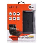 Cargador para ordenador portátil Sveon sac190 90w automático 11 conectores