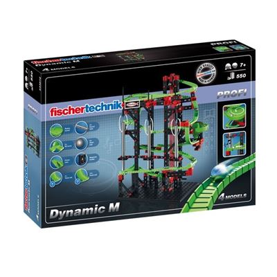 Kit De Technik dynamic pista bolas 550 piezas 8 4 modelos fischertechnik – juego educativo y divertido