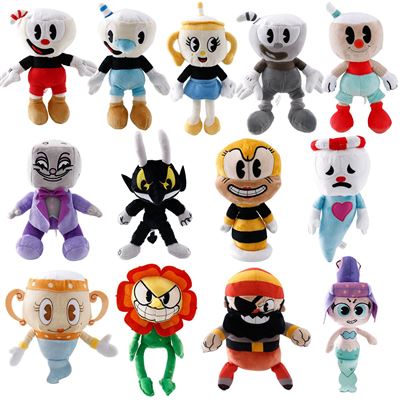 Peluche Cuphead Legendary Chalice 20cm Multicolor Peluche Los