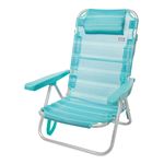Silla multiposición aluminio aktive beach 62x48x83 cm - mediterráneo