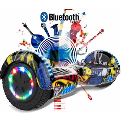 Hoverboard Cool & Fun 6.5 Pulgadas Con Silla, patinete con hoverkart  camuflaje + camuflaje, Patinetes/Rollers, Los mejores precios