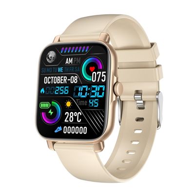 Smartwatch Gt30 1.69"" Tft Tpu Ip67 Impermeable Bluetooth Oro