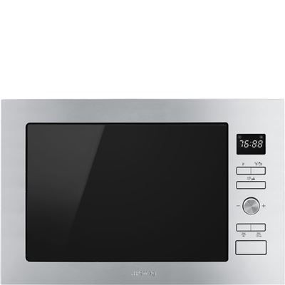 Microondas Smeg Fmi425x Grill 25l 900w Inox