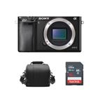 Sony A6000 Body Negro+ Sony Bag + SD 16Go