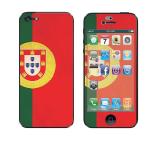 Skin Stickers Pegatina Para Apple Iphone 5 (Sticker : Portugal Flag)