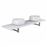 Conjunto vidaXL de muebles de baño de tres piezas cerámica blanco_0