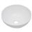 Conjunto vidaXL de muebles de baño de tres piezas cerámica blanco_2