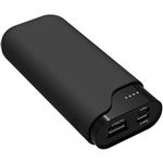 Power Bank 5000mAh, Batería Externa, Puertos USB, Micro USB y Tipo C, Cargador Móviles,Tablets Blaupunkt BLP7300 Negro