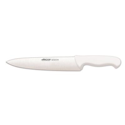 Cuchillo De Cocinero Arcos Colour - Prof 292224 De Acero Inoxidable Y Mango Ergonómico - Blanco