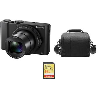 Panasonic DMC-LX10 + SD 64Go + Bolsa