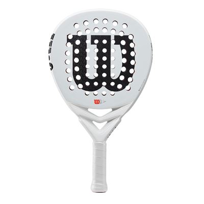 Pala De Padel Wilson Bela Lt 2.5 2024 Nivel Medio Blanco