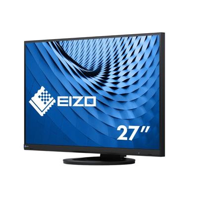 Eizo Negro Monitor Led 27"" Quad Hd Flexscan Ev2760-Bk 2560 X 1440 Píxeles Plana 686 Cm