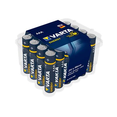 Varta Energy Micro - Paquete de 24 pilas AAA