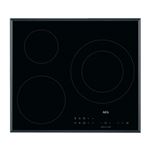 Placa de inducción AEG IKB63302FB 3 Zonas 60cm 7350W Negro