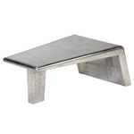 Mesa de centro vidaXL, estilo Aviator vintage aluminio