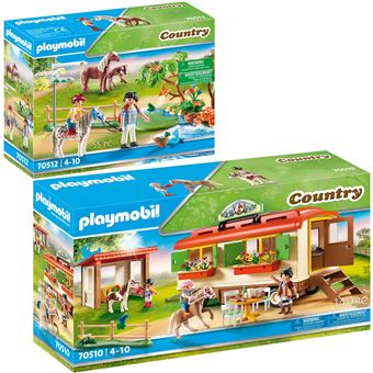 PLAYMOBIL Family Fun 70089 Tienda de Campaña, A Partir de 4 años :  : Juguetes y juegos