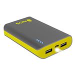 Powerbank de 6600 mah con salidas 1x2a and 1x1a y luz flash, Ngs