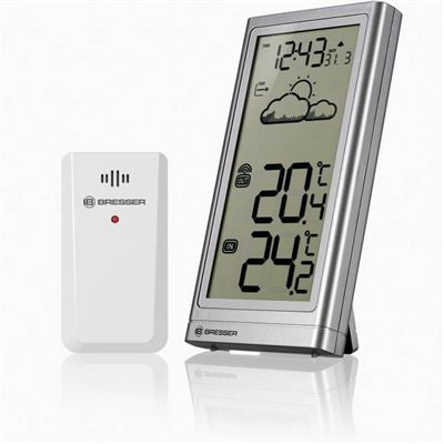 Estación Meteorológica Bresser Meteo Temp Bresser - Plateado