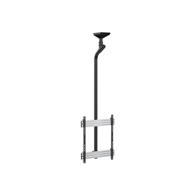 Soporte De Techo Kimex 031-4101k2 Para Tv 65""-75"" Modo Vertical, Altura 225 Cm