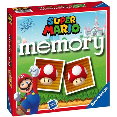 Juego Memory Ravensburguer Super Mario y 4 años