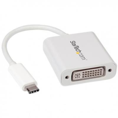 Startech.com Blanco Adaptador Gráfico Usb-C A Dvi