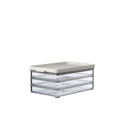 Bote De Cocina Para Fiambres Triple Omnia Nordic White