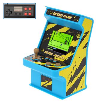 Consola Arcade GC18 máquina recreativa mini, portátil con 256 juegos. Pantalla 2,8 LCD. DAM Negro - 1