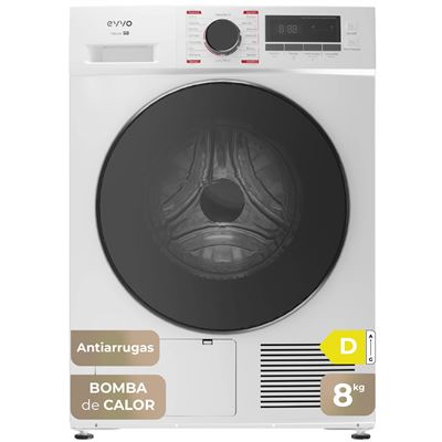Secadora De Carga Frontal Evvo S8 8kg Blanco D