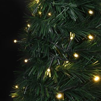 Árbol de Navidad artificial vidaXL emergente tira LED verde 210 cm, Figuras  navideñas, Los mejores precios | Fnac