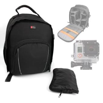 Mochila Para GoPro Hero HD 4 (Silver / Black Edition) + Funda Impermeable -  Con Compartimentos Para Accesorios - Resistente De Alta Calidad Por  DURAGADGET - Bolsa para videocámara - Los mejores precios | Fnac