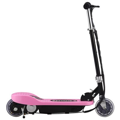 Patinete Eléctrico Rosa 120 W, Vidaxl