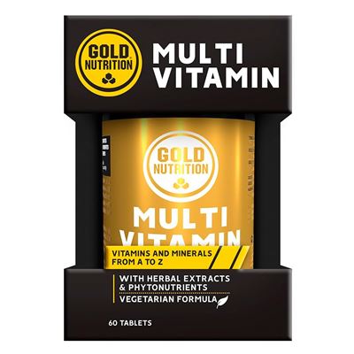 Gold Nutrition - Multivitamin 60 Tabs - Multivitamínico Cápsulas