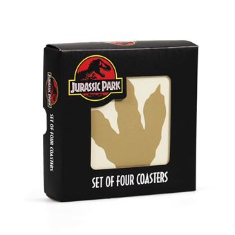 Set De Posavasos Jurassic Park Ceramica - 1