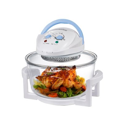 Horno De Convección Halógeno 1400 W Con Aro Extensor