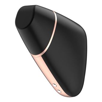 Succionador de Clítoris Love Triangle SATISFYER negro con ondas de presión y vibración - 1