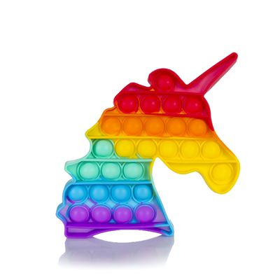 Bubble Pop It Dam Juguete Sensitivo Desestresante, Burbujas Para Apretar Pulsar. Diseño Unicornio. Multicolor