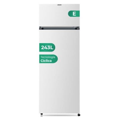 Frigorífico 2 Puertas Svan Sf165501e 243l 166cm Blanco E