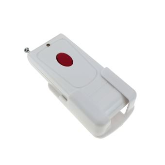 Pulsador emisor transmisor para sistema de llamada inalámbrico PrimeMatik, 1000m 1 tecla