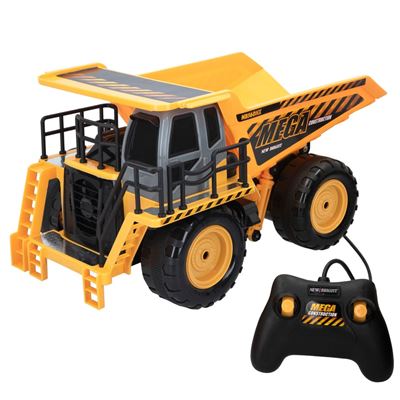 Camión teledirigido niños 3 años mega dump truck new bright