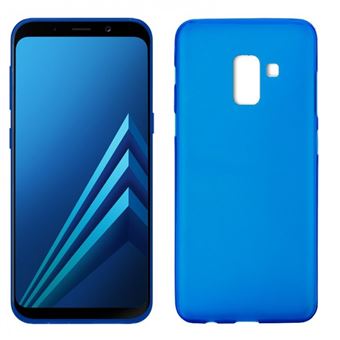 Funda de Silicona Cool para Samsung A530 Galaxy A8, 2018 Azul - 1