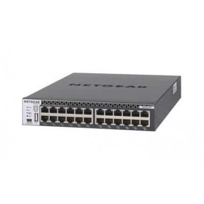 Netgear Negro - M4300-24X Gestionado L3 10G Ethernet (100/1000/10000) 1U
