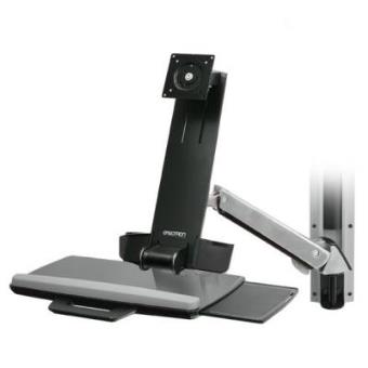Ergotron StyleView Sit-Stand Combo System - Soporte de pared para pantalla plana - 1