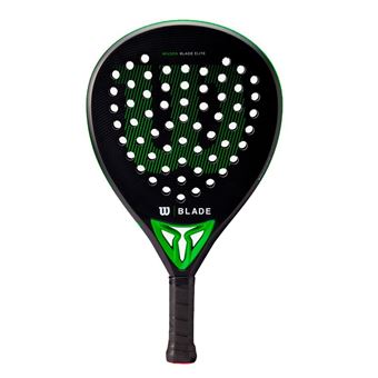 Pala de padel Wilson BLADE Elite V2 Padel 2 2024 Nivel Avanzado Negro - 1