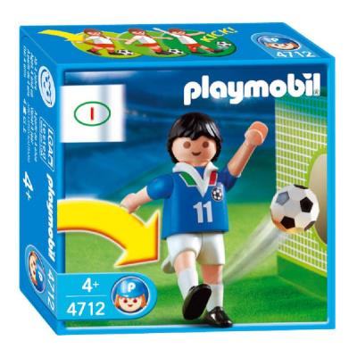 Playmobil Sports & Action - El Fútbol - Jugador Equipo Italiano - 4712