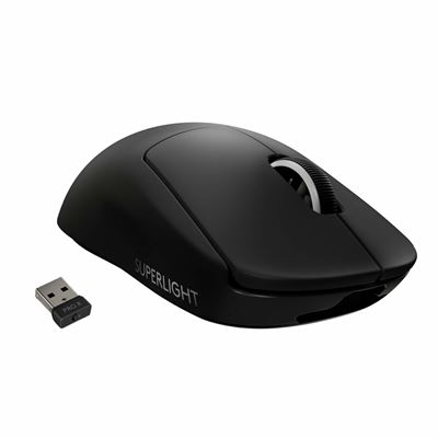 Logitech Negro Ratón Inalámbrico Pro X Superlight Diestro - Imagen 1