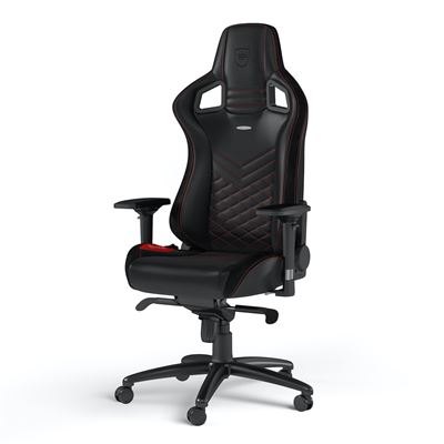 Silla Gaming Noblechairs Epic Pu Negro Y Rojo