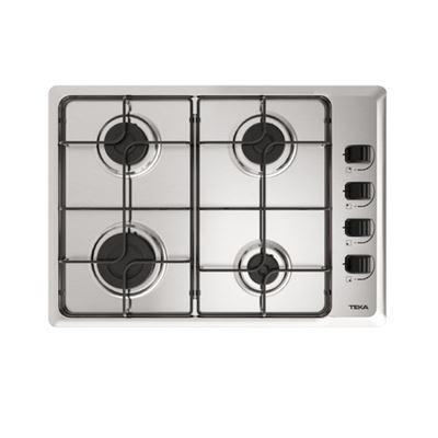 Placa De Gas Teka Hlx 540 Natural 4 Fuegos Inox