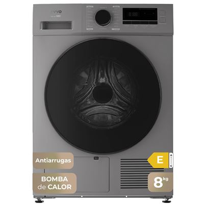 Secadora De Carga Frontal Evvo S8 8kg Inox E