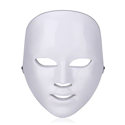 Máscara Led Fotónica De Siete Colores Cuidado Facial, Anti Edad, Rejuvenecimiento De La Piel Dam Blanco