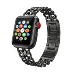 Pulsera Esclava Acero Inoxidable para Apple Watch Negro